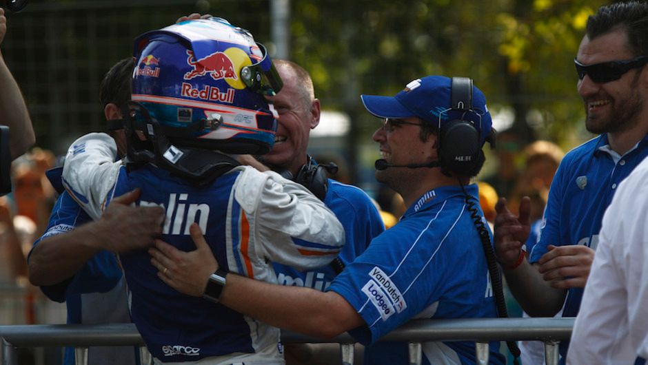 Team Amlin Aguri is ecstatic about their first win of the season