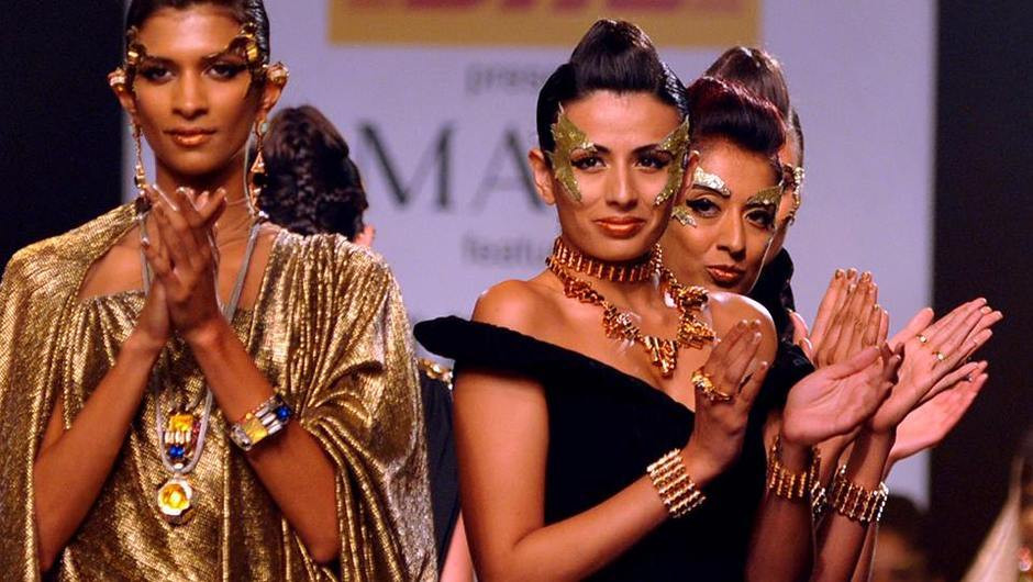 DHL Presents Mawi and Gaurav Gupta at Lakme Fashion Week