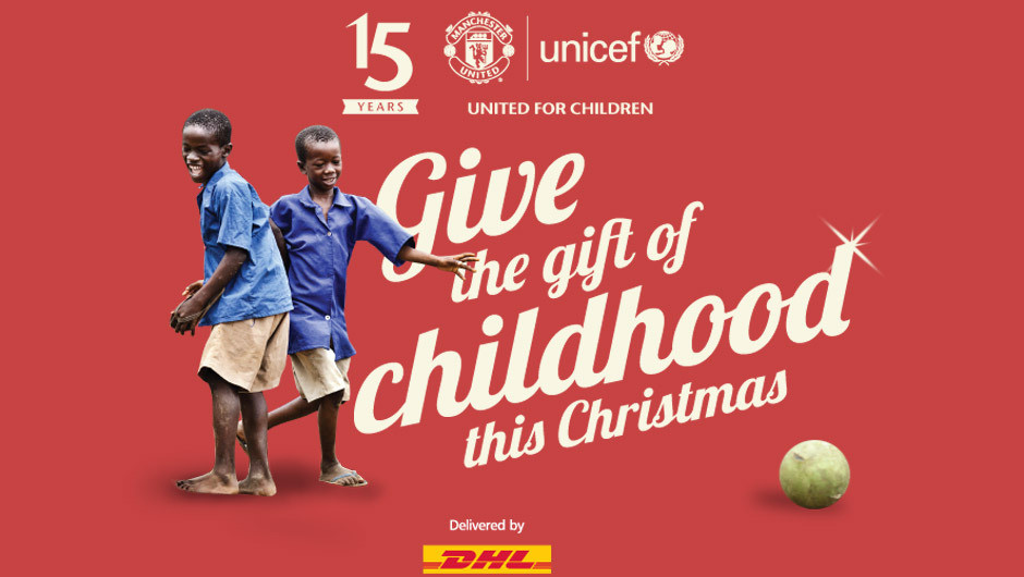 DHL helps ‘Pass the Parcel’ with UNICEF and Manchester United