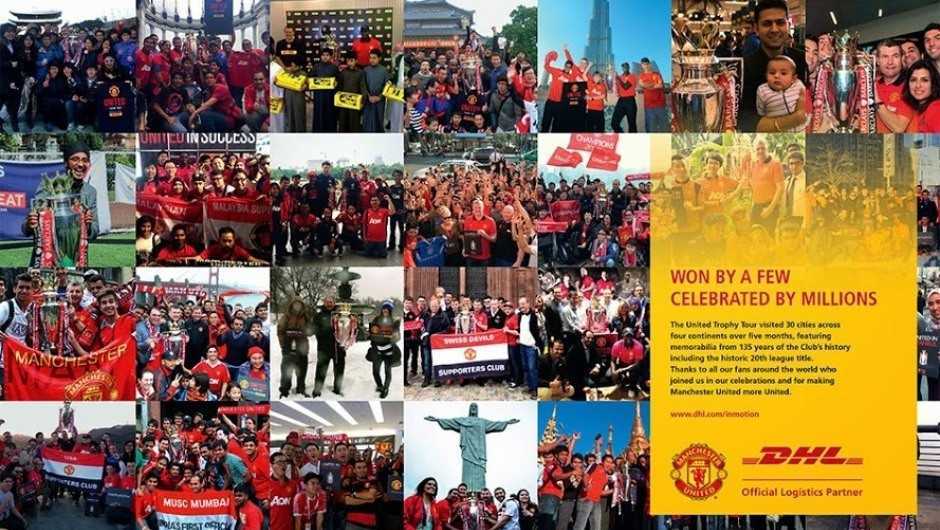 United Trophy Tour in pictures