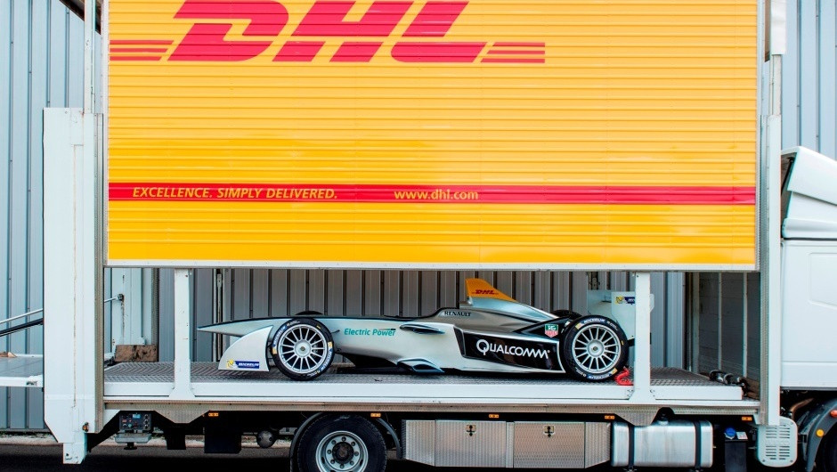 DHL delivers for Formula E