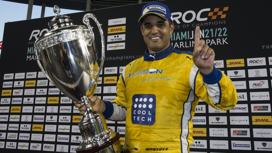 Montoya and Vettel triumph in Race Of Champions