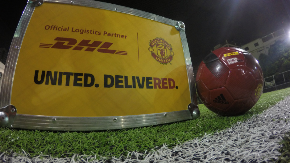 Manchester United delivered by DHL