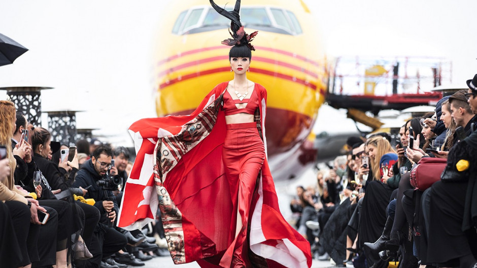 "Runway on the Runway" at JFK Airport sets new fashion show standards