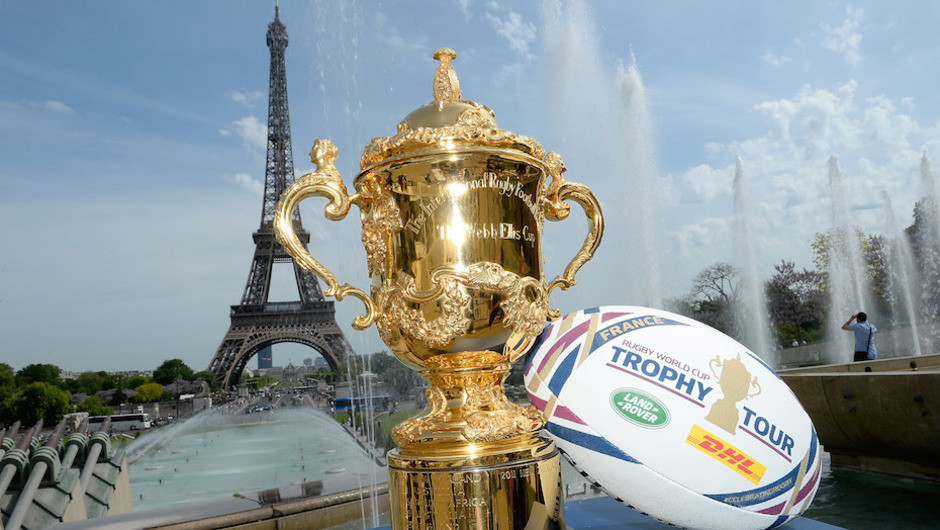 Rugby World Cup Trophy Tours goes to Paris