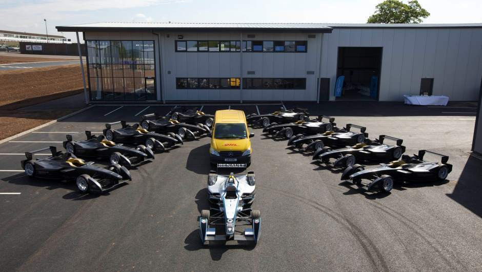 2nd Set of Formula E Cars Shipped Safely to Donington Park