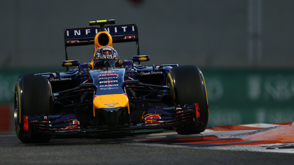 Red Bull’s Daniel Ricciardo rounds a corner on his way to the Fastest Lap