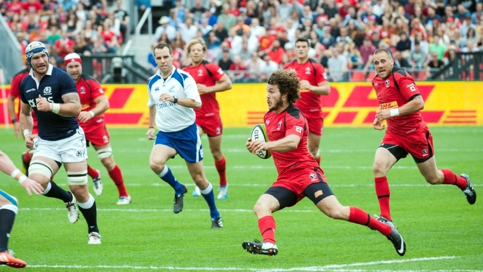 Canada vs Scotland in test match on June 14