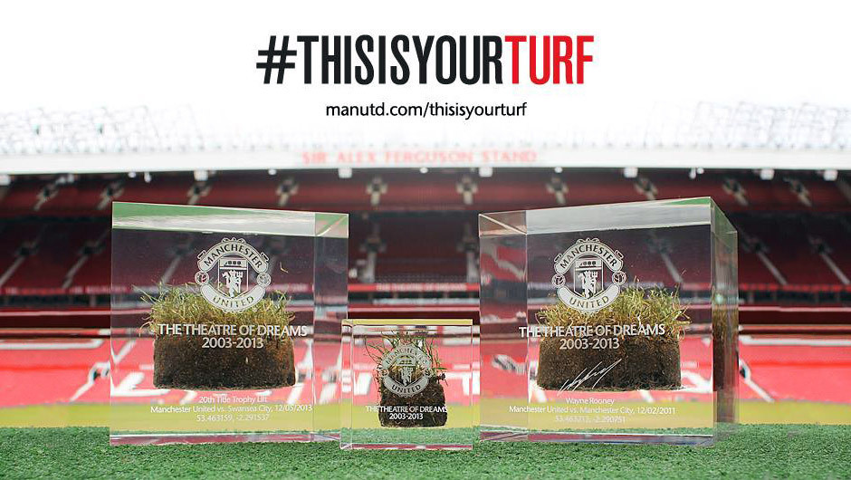 Don’t miss your chance to enter the #thisisyourturf contest and win a piece of Old Trafford history, delivered by DHL. You still have until September 30 to register. Check it out at thisisyourturf.manutd.com