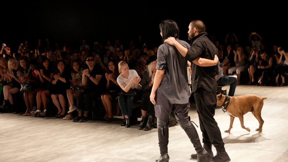 Nicholas K Backstage at NYFW (c) Thor Robinson for Getty Images