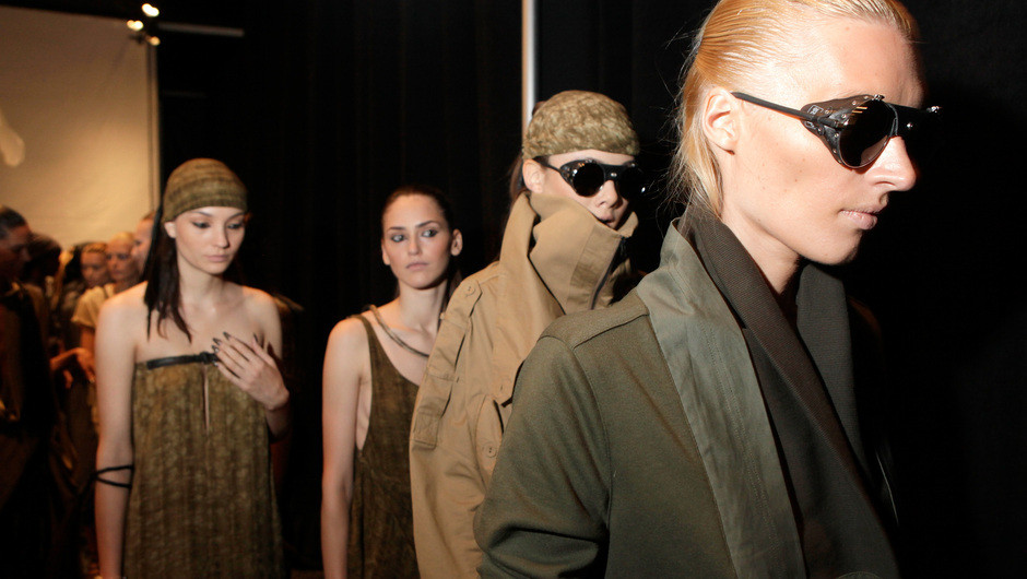 Nicholas K Backstage at NYFW (c) Thor Robinson for Getty Images