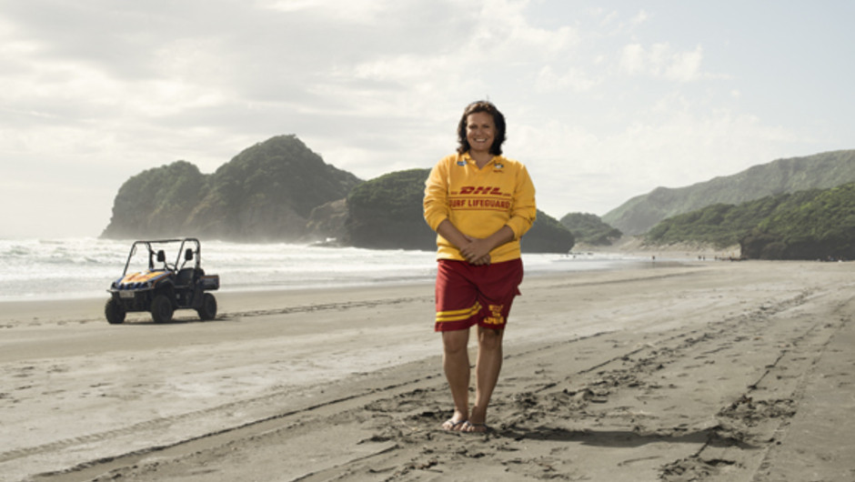 Marking a decade of DHL’s surf life-saving sponsorship in New Zealand