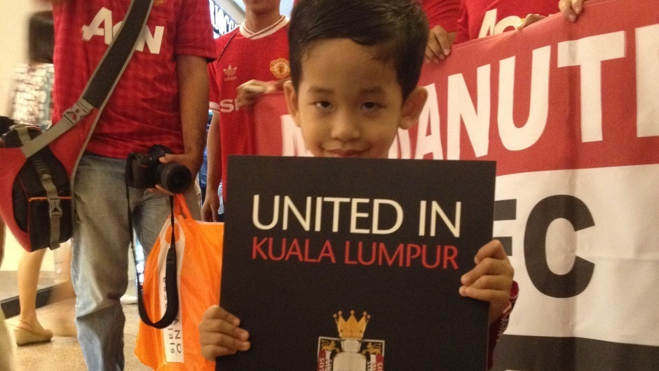 Arguably the cutest United fan in the world!