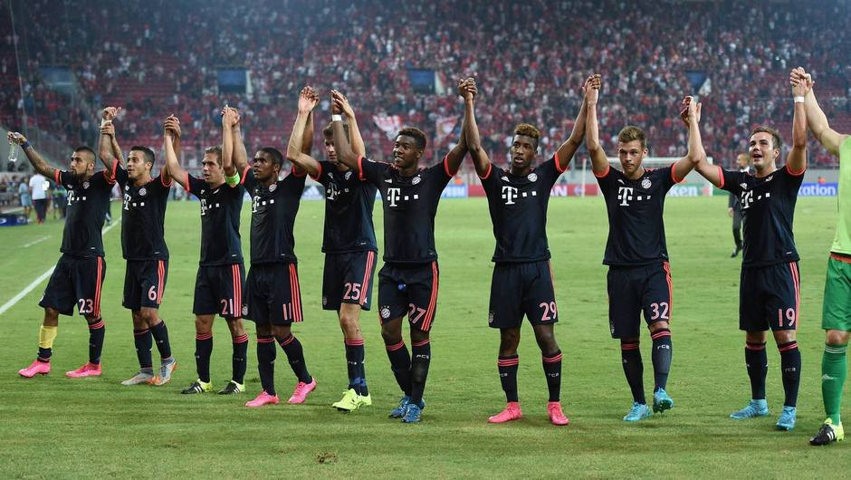Strong start for FC Bayern in Champions League