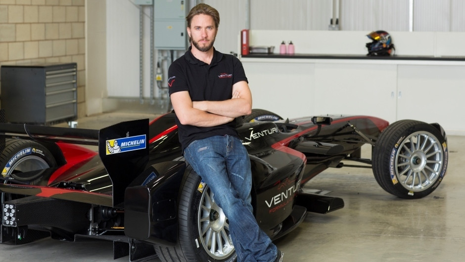 Formula E driver Nick Heidfeld talks to DHL's Delivered Magazine