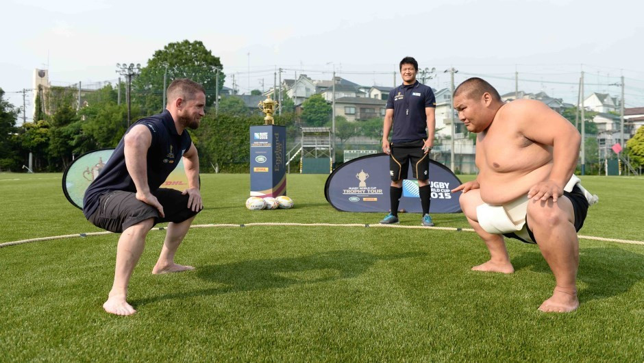 Can Shane upset a two-time World Sumo Champion?