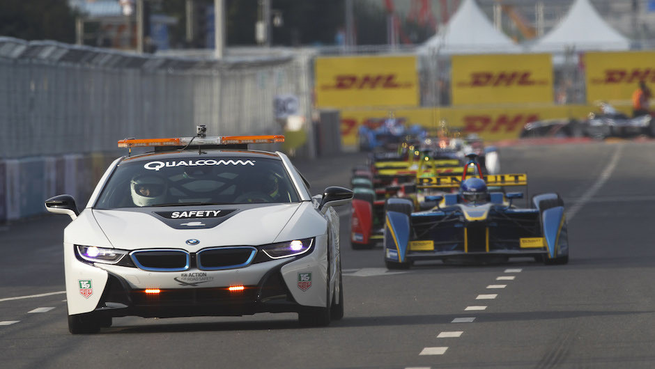 The safety car appeared early as a few teams encountered problems at the start