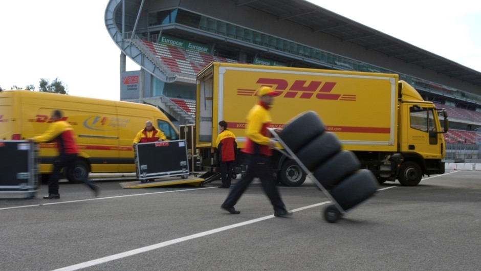 DHL has over 40 years in motorsports logstics