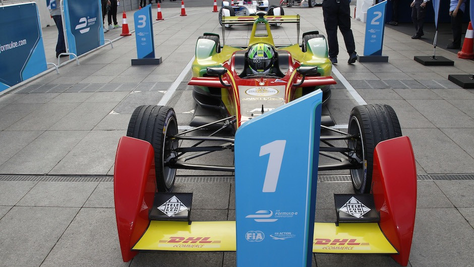 Lucas di Grassi of Team Audi Sport ABT was #1 in the DHL car