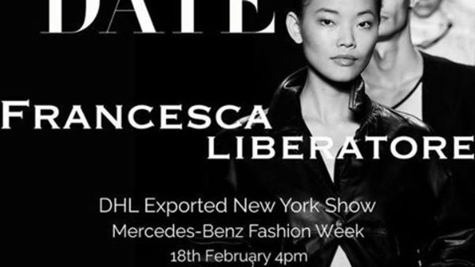 DHL Exported: Francesca Liberatore at #NYFW
