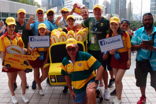 DHL RUGBY ON FACEBOOK