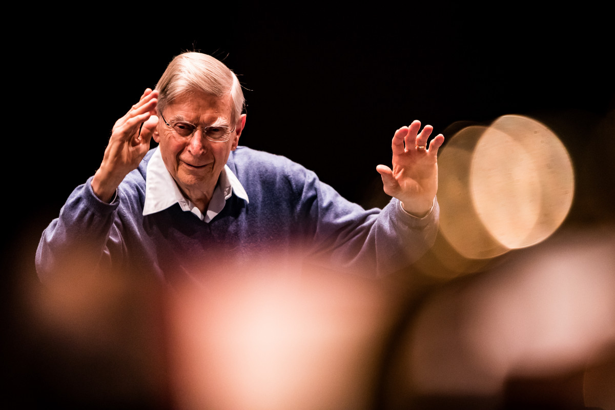 Conductor laureate Herbert Blomstedt is celebrating his 90th birthday – and shows no sign of stopping