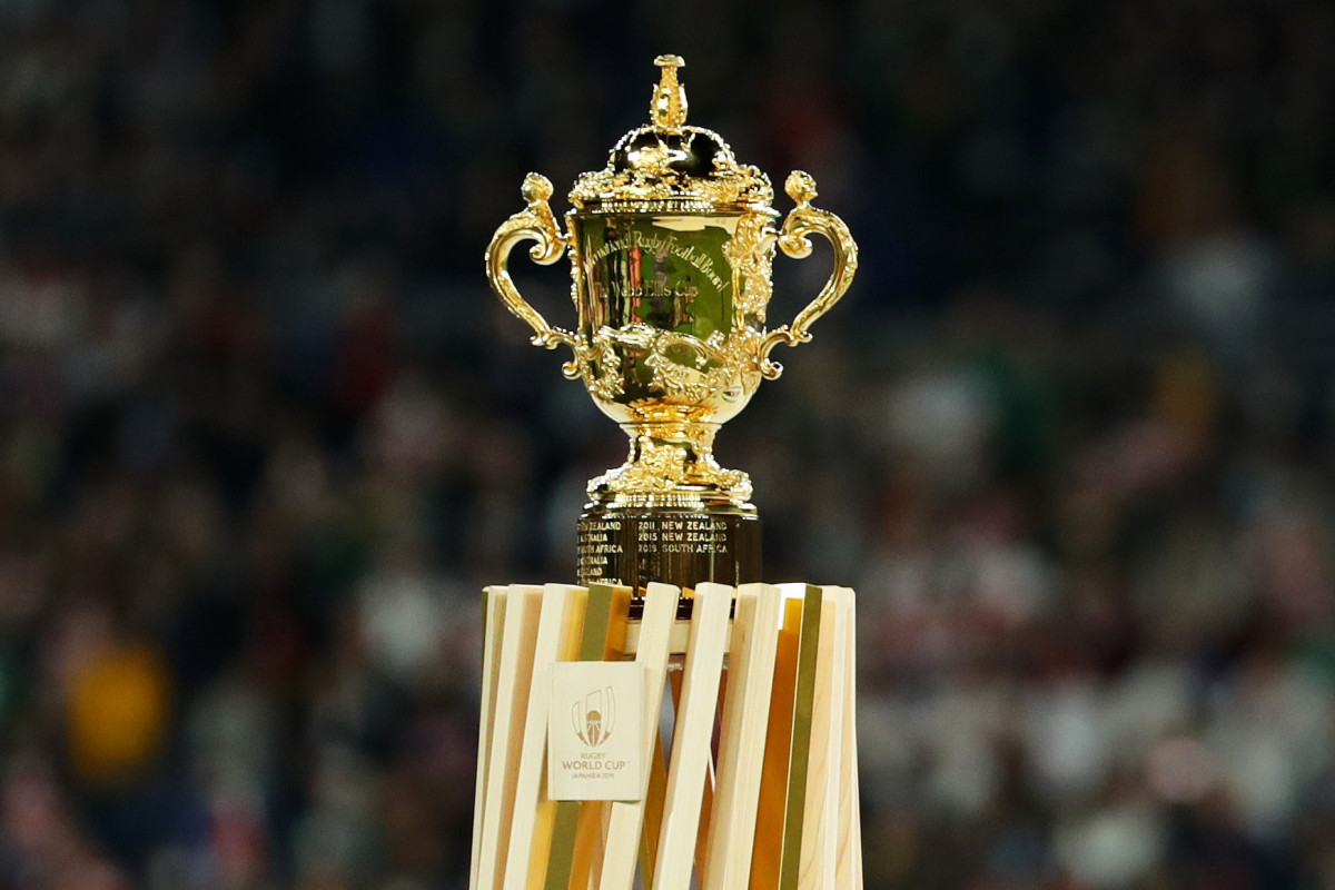 The iconic Rugby World Cup trophy has now been won three times by both South Africa and New Zealand.