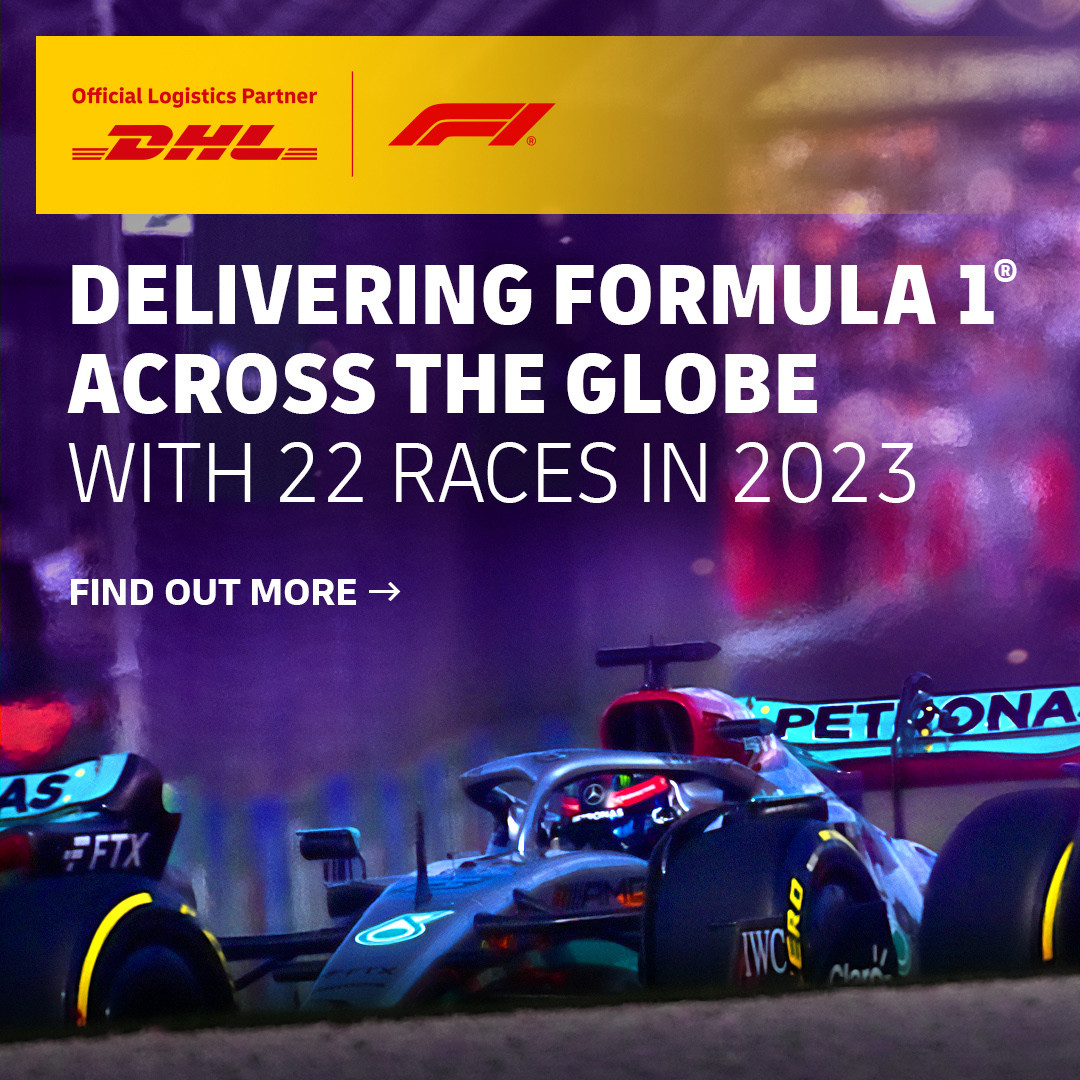 Formula 1® delivered by DHL