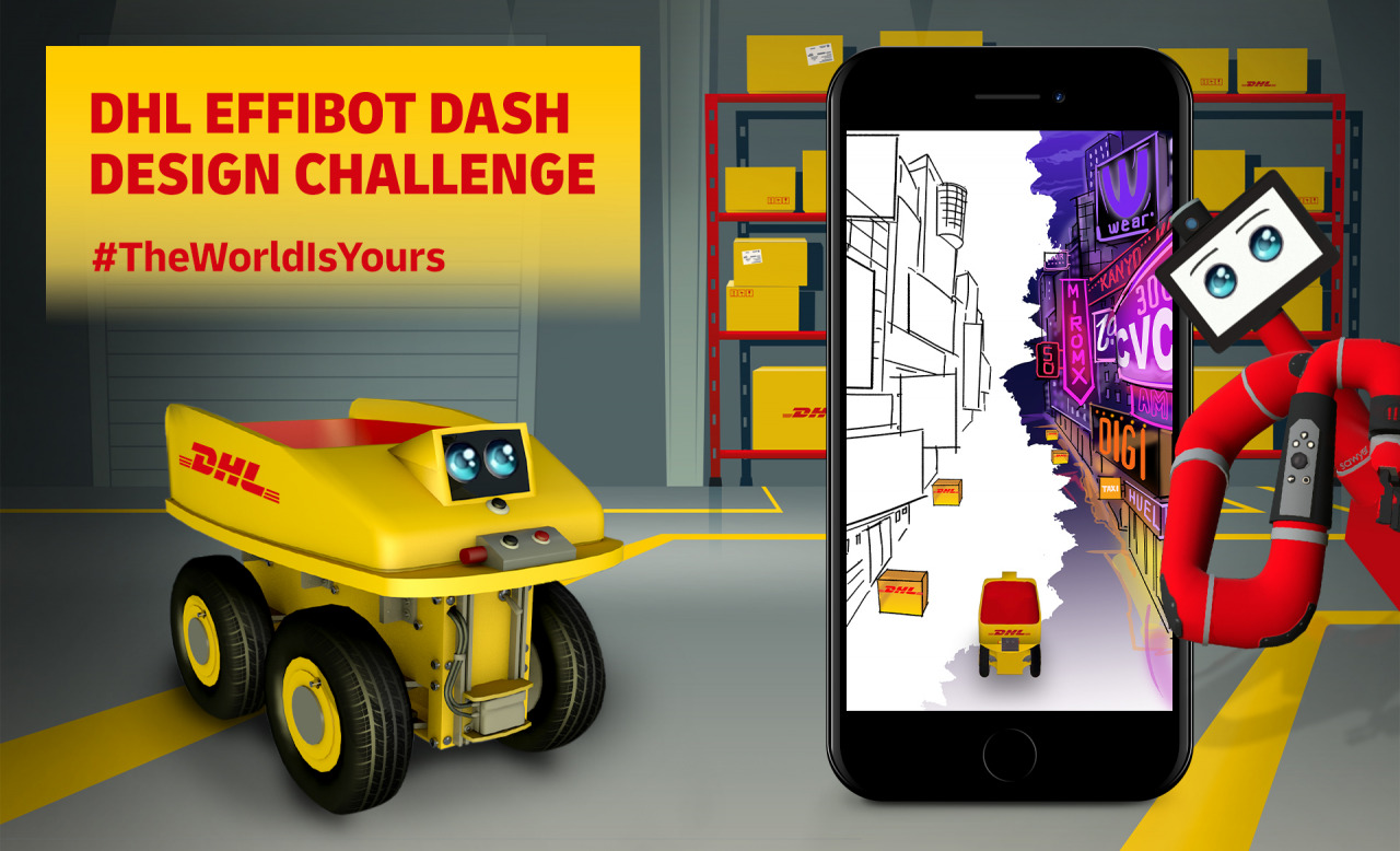 DHL EFFIBOT DASH MOBILE GAME DESIGN CHALLENGE
