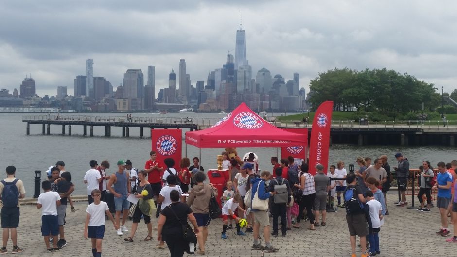 Hard to imagine a better backdrop!
