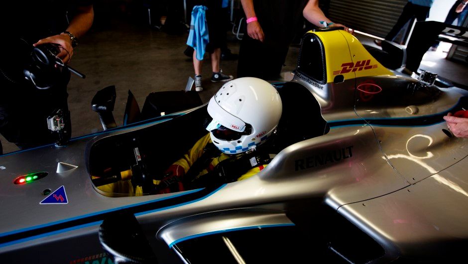 Formula E Runs First Test at Donington Park