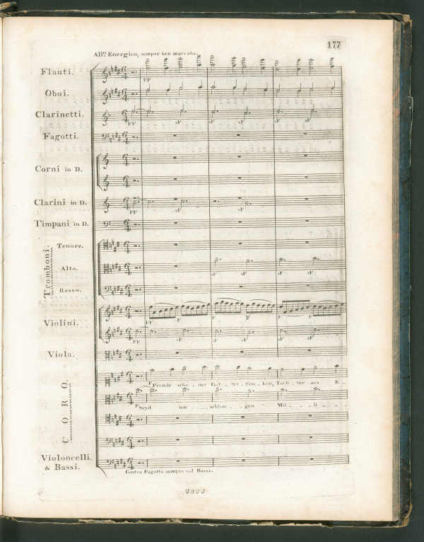 Sinfonie Nr. 9 (d-Moll) op. 125, Originalausgabe