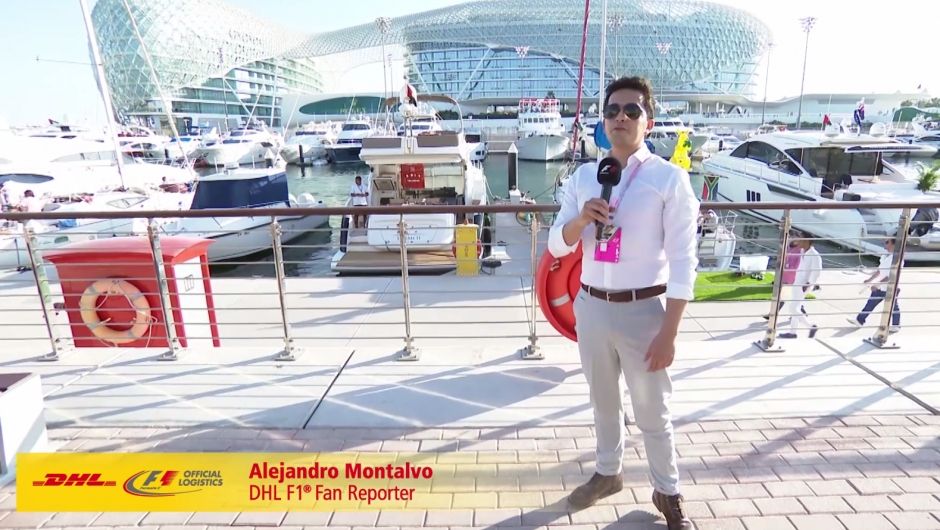 DHL F1 Fan Reporter Alejandro experiences an unforgettable weekend in Abu Dhabi