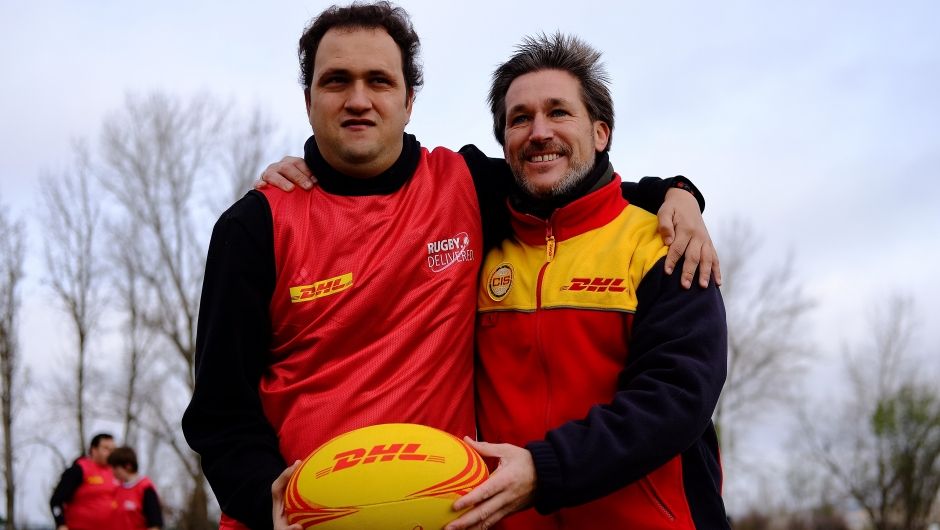 RUGBY. DELIVERED. Means Rugby Included