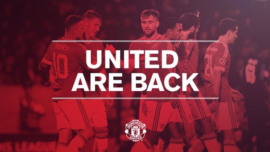 United retakes Champions League stage
