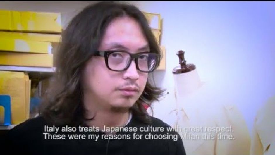 DHL Exported Presents Atsushi Nakashima at Milan Fashion Week
