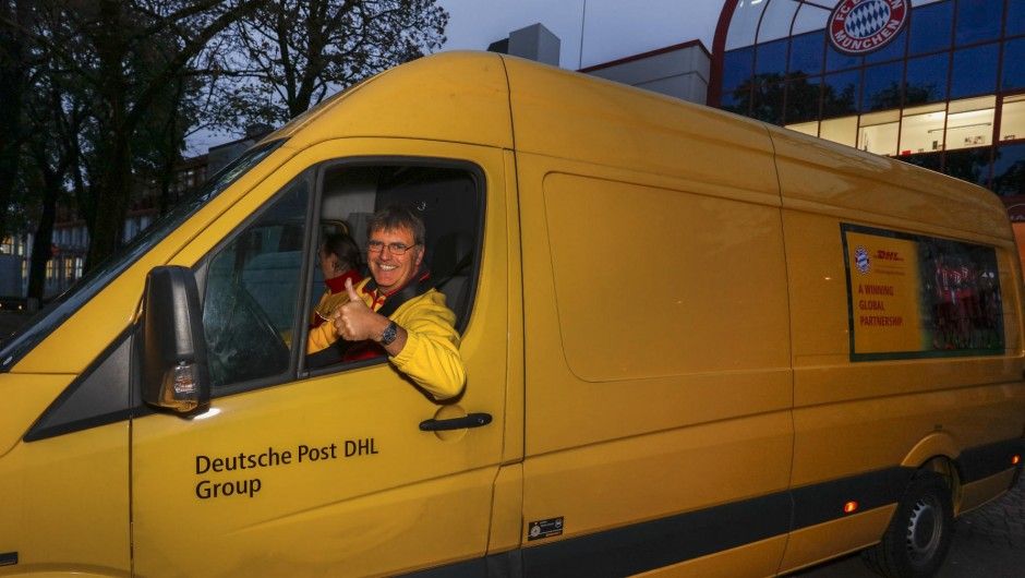 Manfred's trip took him from Munich to London