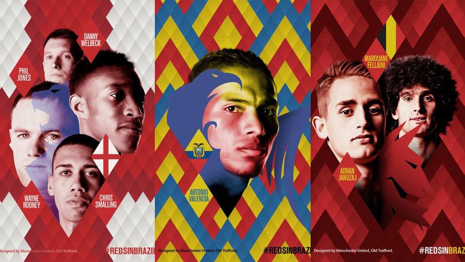 World Cup Reds - United Sends Most Players to Brazil