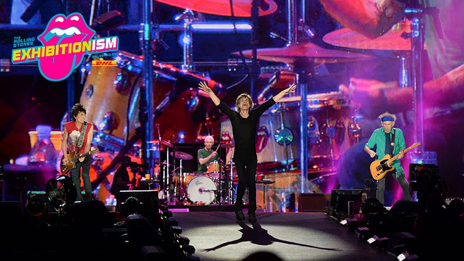 EXHIBITIONISM – The Rolling Stones, Delivered by DHL