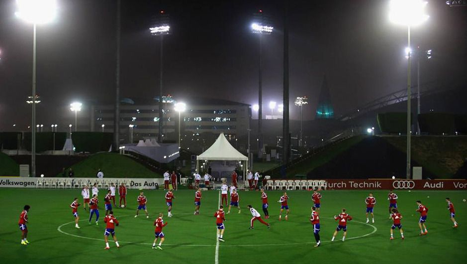 FC Bayern Munich get the ball rolling in 2015 from Doha training camp FC Bayern Munich get the ball rolling in 2015 from Doha training camp