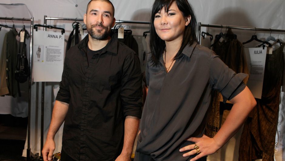 Nicholas K Backstage at NYFW (c) Thor Robinson for Getty Images
