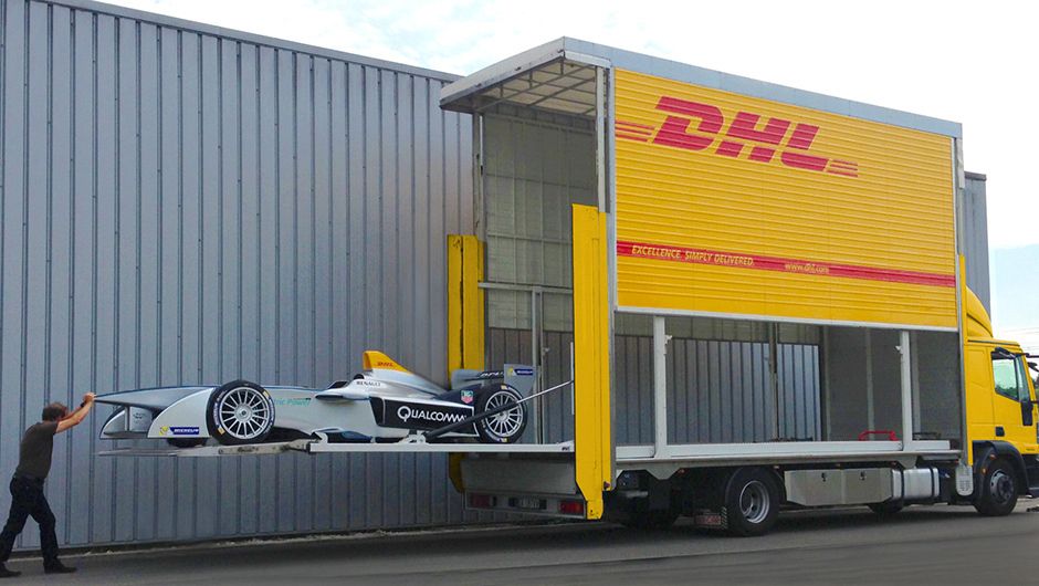 World’s first fully-electric race car, DHL supports innovation for sustainability