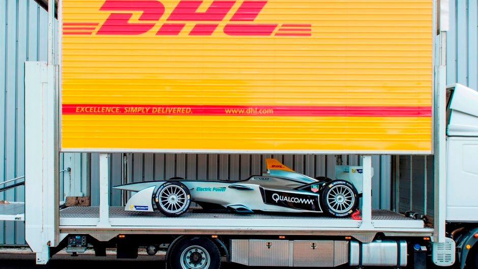 Official Logistics Partner DHL delivers Formula E