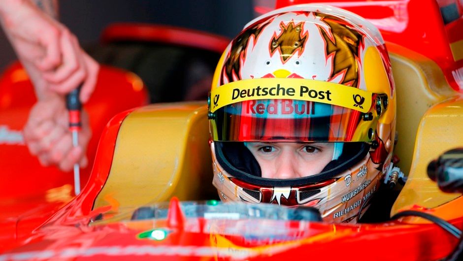 It’s complete concentration before the race begins.