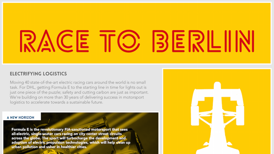 Electrifying Logistics in the Race to Berlin