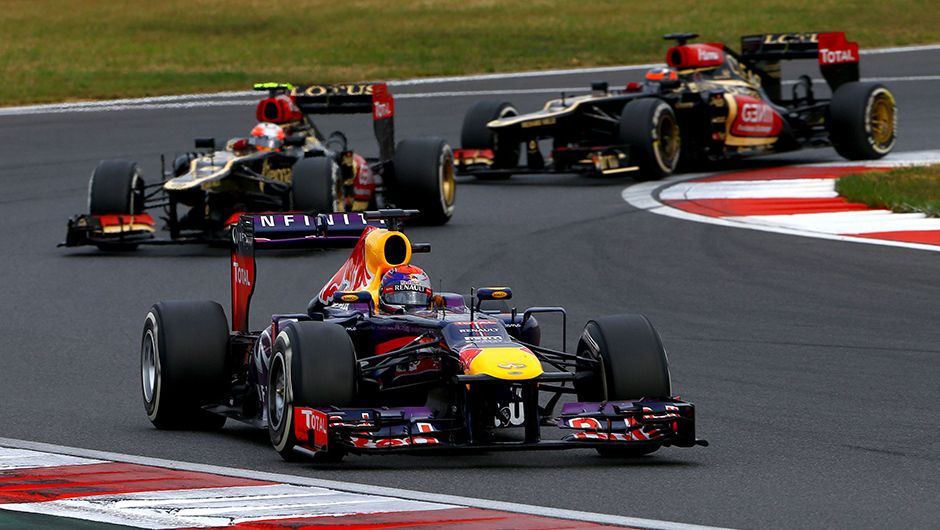 Lotus proved to be the Red Bull’s only challenger.