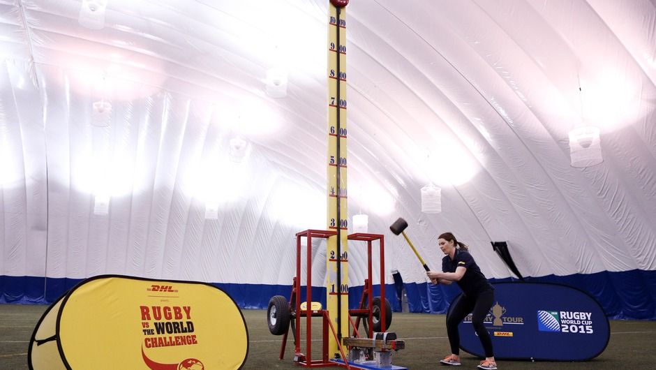The final challenge - high striker